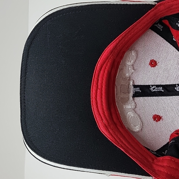 Office Depot Red, Black Carl Edward Roush Fenway Racing Ajustable Baseball Cap - Picture 8 of 11